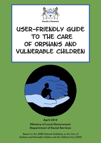 User-Friendly Guide to the Care of Orphans and Vulnerable Children