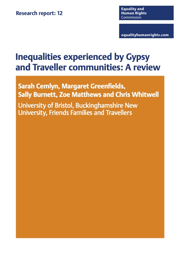 Inequalities experienced by Gypsy and Traveller communities: A review