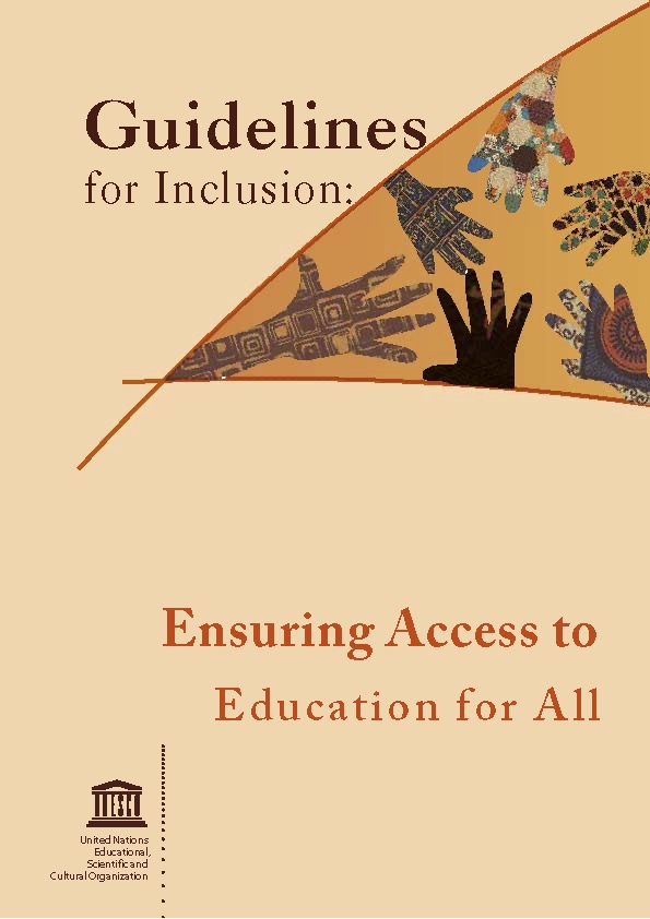 Guidelines for Inclusion: Ensuring access for all