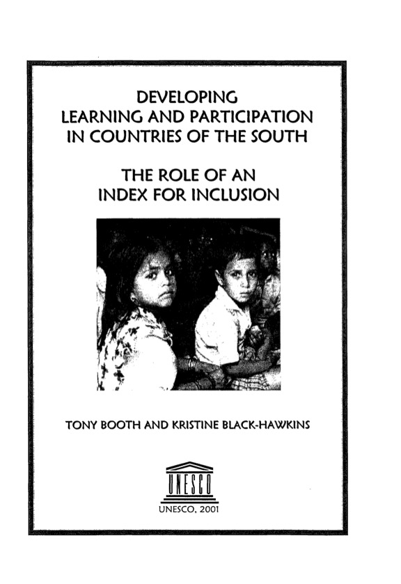 Developing Learning and Participation in Countries of the South: The Role of an Index for Inclusion