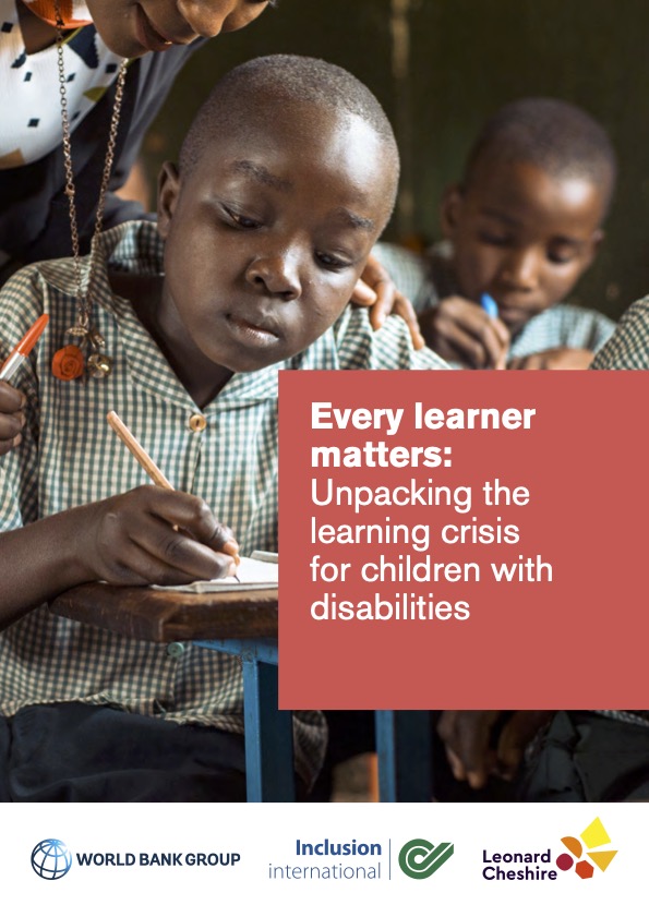 Every learner matters: Unpacking the learning crisis for children with disabilities