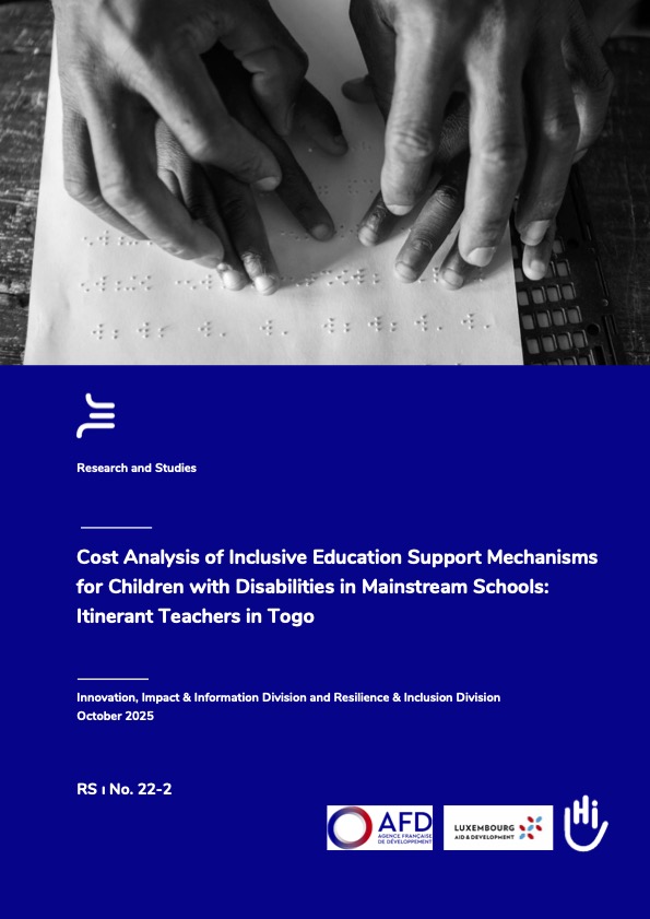 Cost Analysis of Inclusive Education Support Mechanisms for Children with Disabilities in Mainstream Schools: Itinerant Teachers in Togo