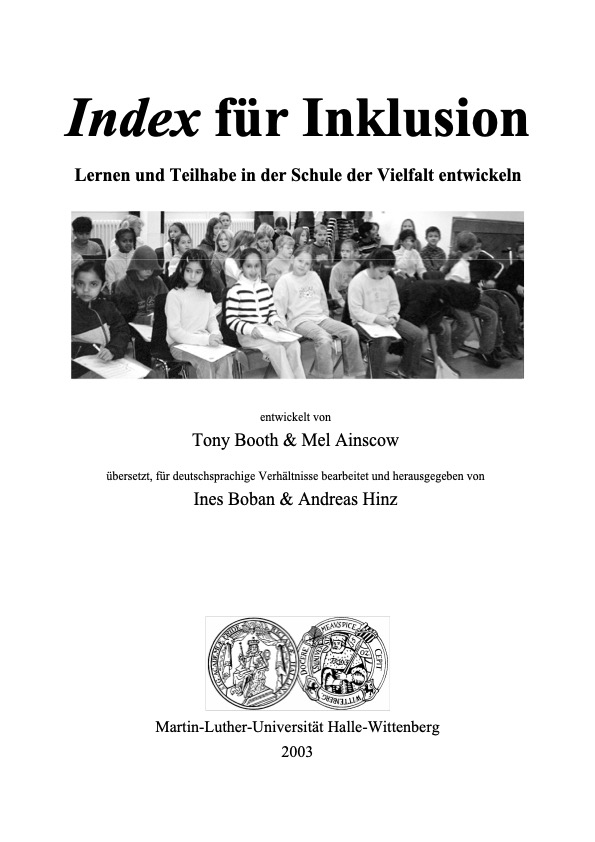 (German) Index for Inclusion: Developing learning and participation in schools