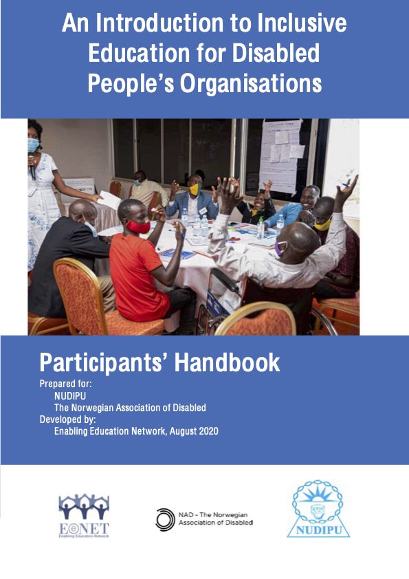 An Introduction to Inclusive Education for Disabled People’s Organisations. Participants’ Handbook
