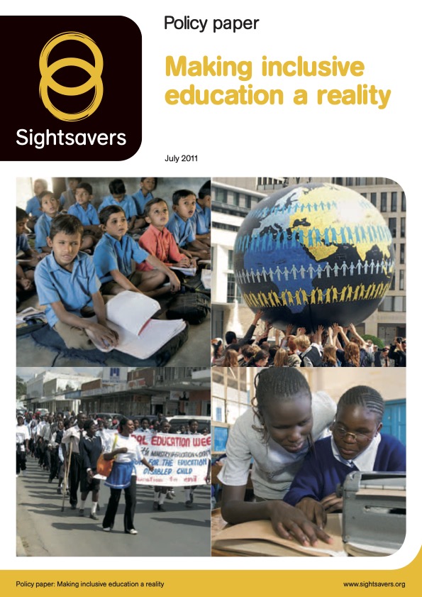 Making Inclusive  Education a Reality: Policy Paper
