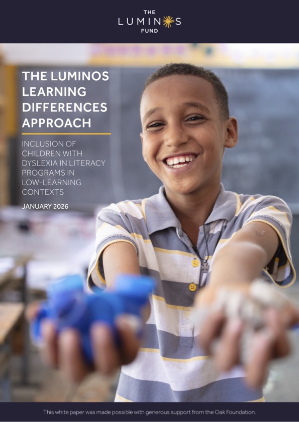 The Luminos Learning Differences Approach: Inclusion of Children with Dyslexia in Literacy Programs in Low-Learning Contexts