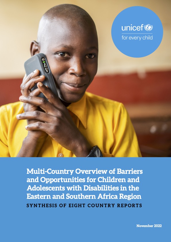 Multi-Country Overview of Barriers and Opportunities for Children and Adolescents with Disabilities - Synthesis of eight country reports