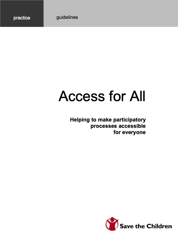 Access for All: Helping to make participatory processes accessible to everyone