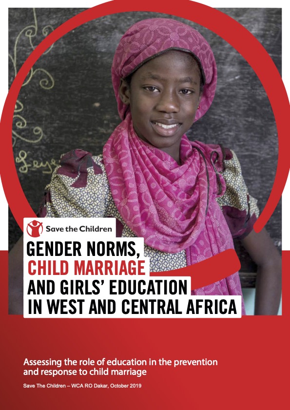 Gender Norms, Child Marriage and Girls' Education in West and Central Africa: Assessing the role of education in the prevention and response to child marriage