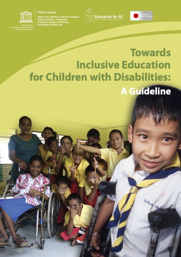 Towards Inclusive Education for Children with Disabilities: A guideline