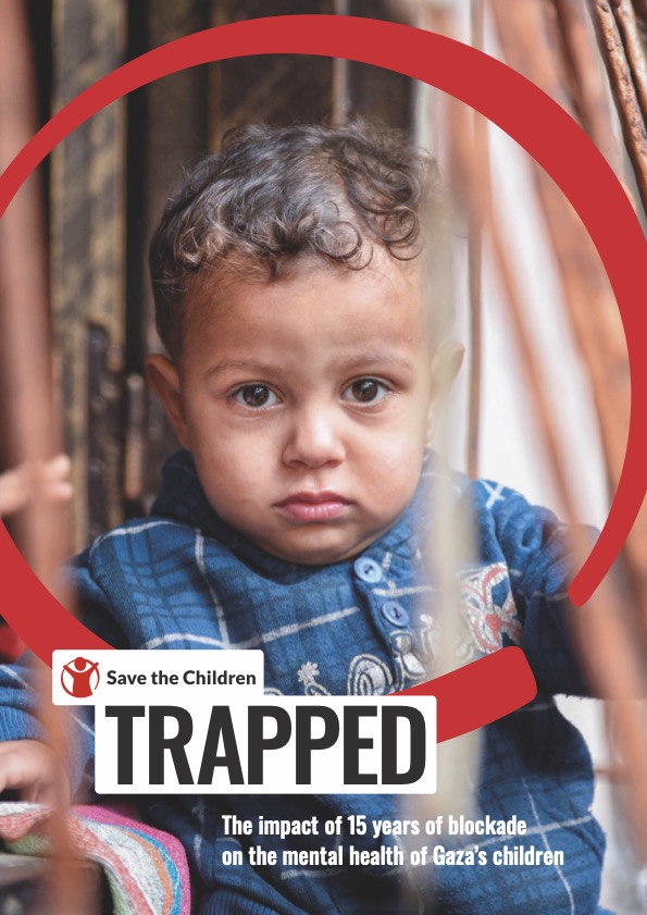 Trapped: The impact of 15 years of blockade on the mental health of Gaza’s children