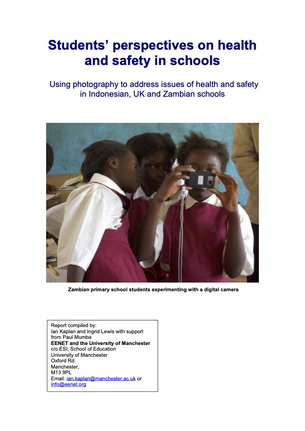 Students' perspectives on health and safety in schools