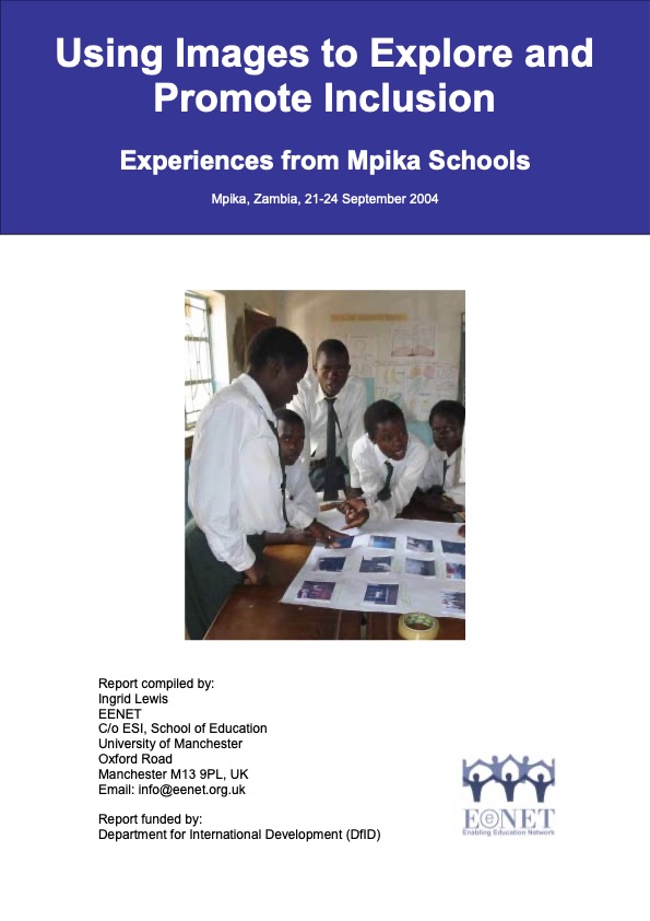 Using Images to Explore and Promote Inclusion: Experiences from Mpika schools