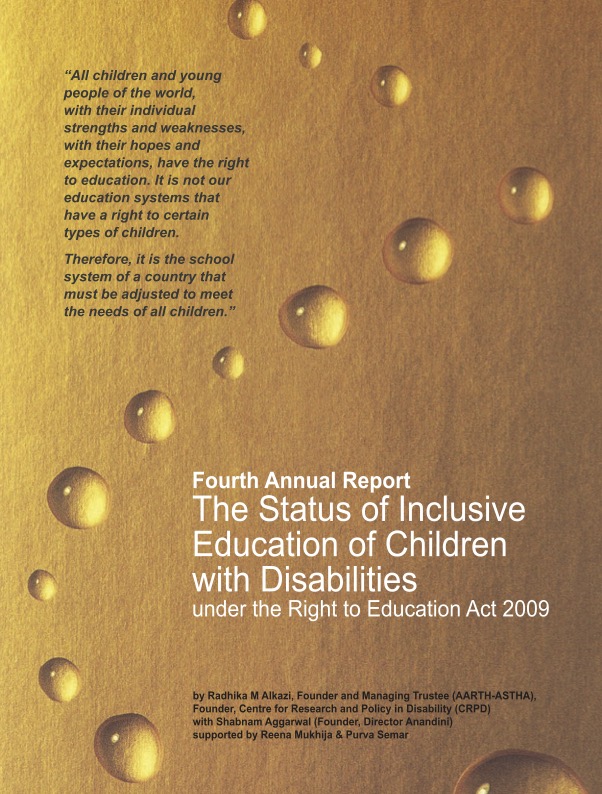 The Status of Inclusive Education of Children with Disabilities Under the Rights to Education Act 2009