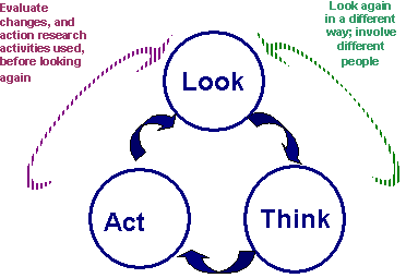 The action research cycle