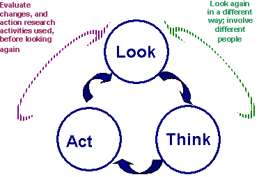 The action research cycle