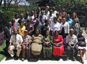 Meeting participants, Nairobi