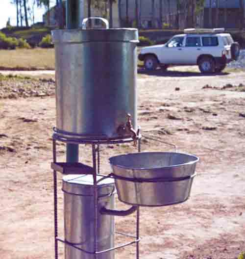 Water supply, Nyanji Primary School, Zambia (photo taken by school pupil)