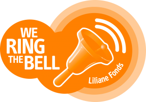 We Ring The Bell campaign logo worsd with a handbell image)