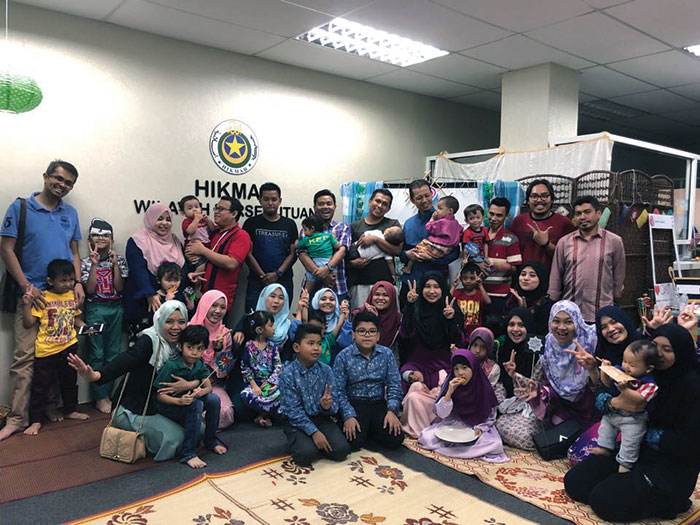 Parents and children in Malaysia