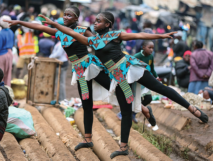 Dancing in Kibra