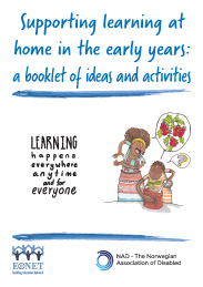 Home Learning Booklet ECD cover