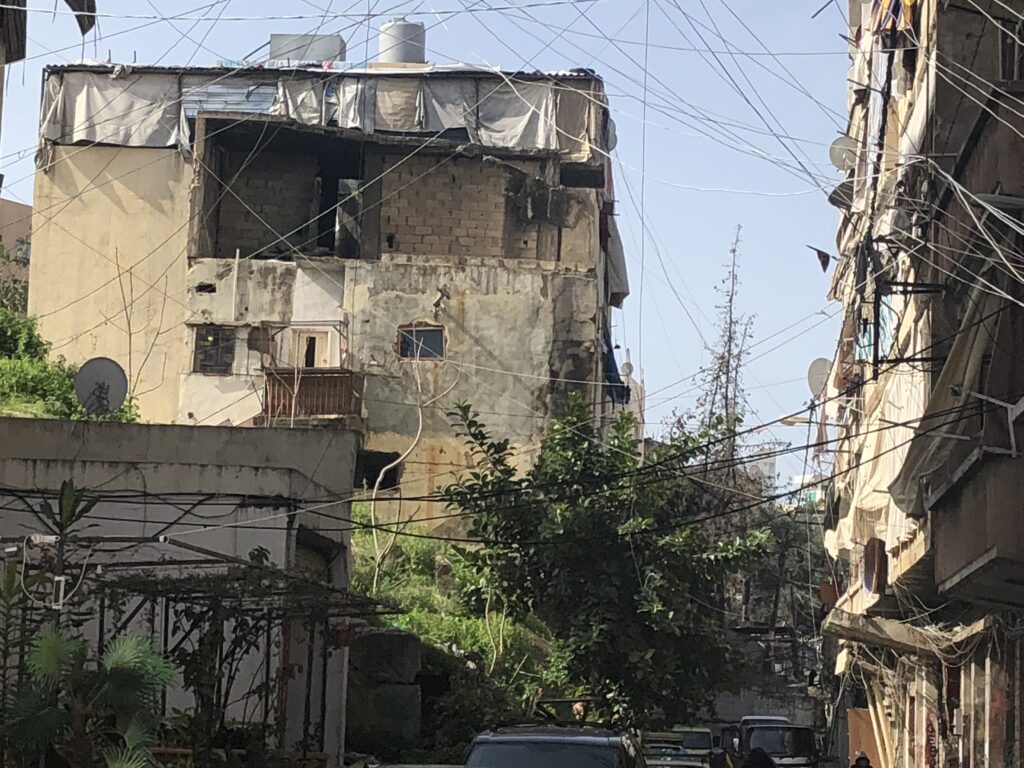 Urban settlement, Lebanon (H. Underhill)