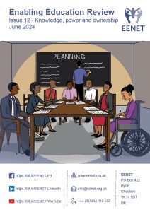 Front cover: Enabling Education Review Issue 13, Knowledge, Ownership and Power